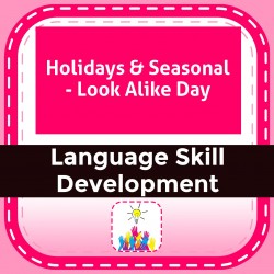 Holidays & Seasonal - Look Alike Day