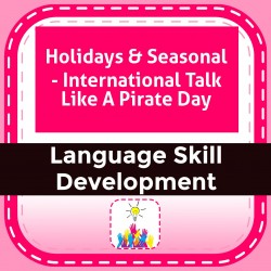 Holidays & Seasonal - International Talk Like A Pirate Day