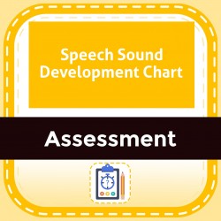 Speech Sound Development Chart
